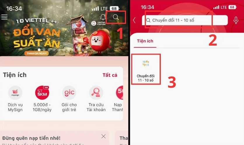 Hướng dẫn chuyển đổi đầu số điện thoại từ 11 sang 10 số, liên quan đến 0393 mạng gì