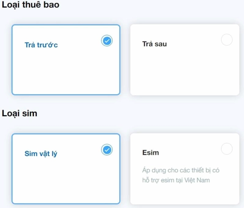 Hướng dẫn đăng ký thuê bao 083 VinaPhone online