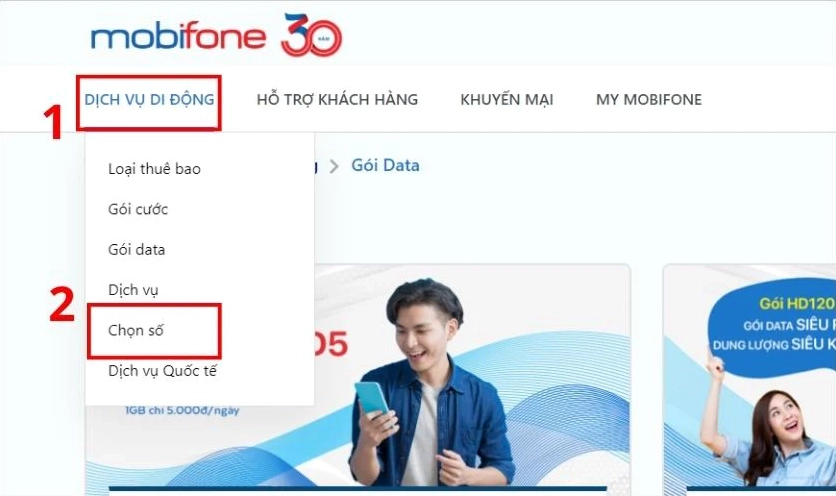 Hướng dẫn mua SIM MobiFone đầu số 0378 trực tuyến