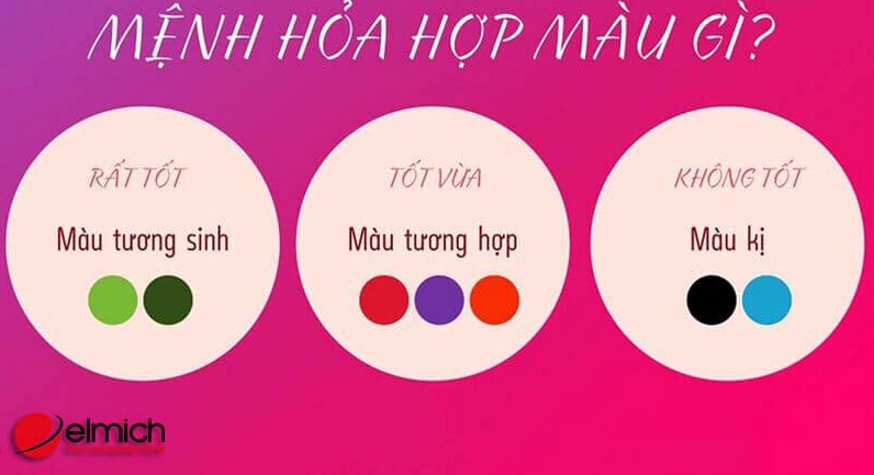 Mệnh Hỏa hợp màu gì nữa - đó chính là các màu tương hợp đỏ, tím, cam, hồng