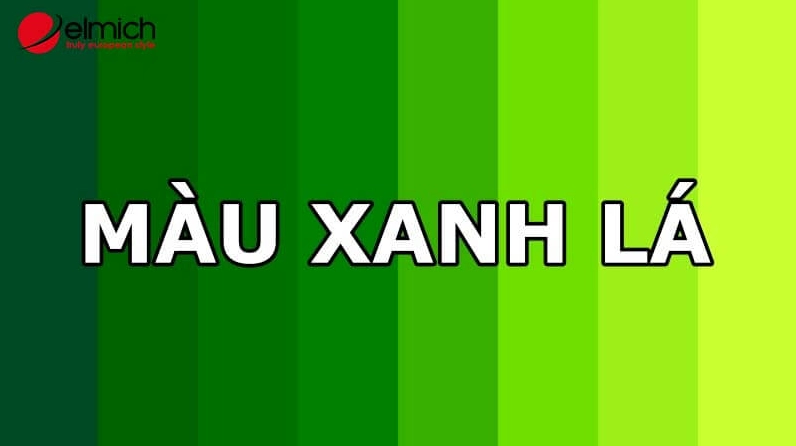 Mệnh Thổ kỵ màu xanh lá