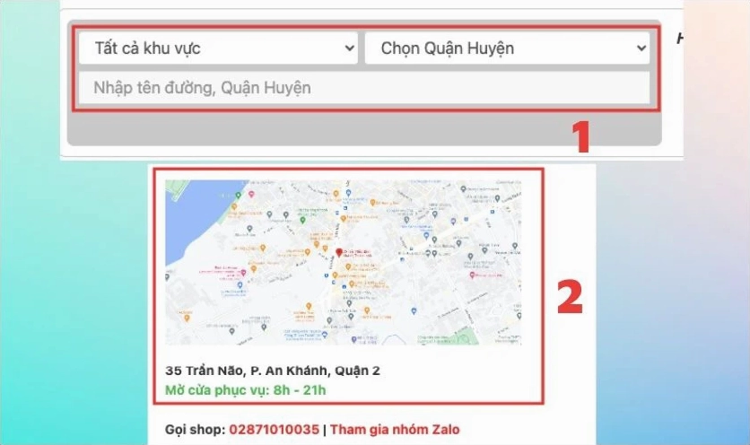 Mua sim số 0705 tại các cửa hàng, đại lý phân phối