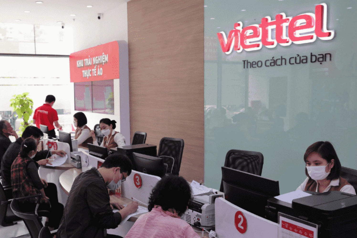 Mua SIM trực tiếp tại cửa hàng Viettel