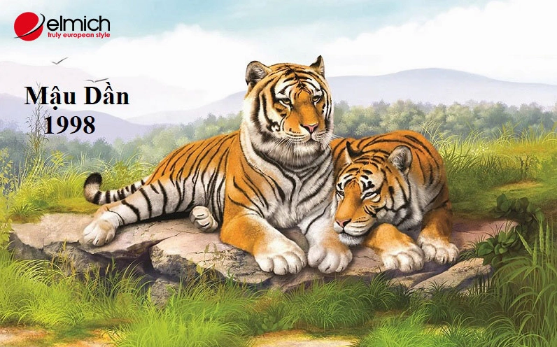 Người sinh năm 1998 thuộc mệnh Thổ, cầm tinh con Hổ