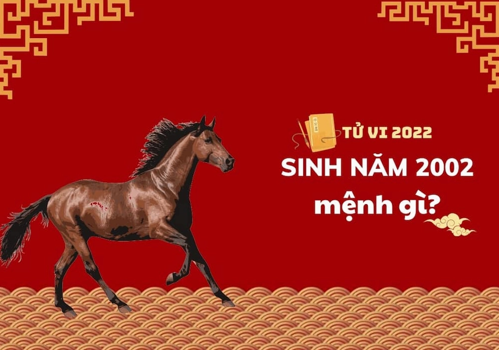 Người sinh năm 2002 thuộc mệnh gì?