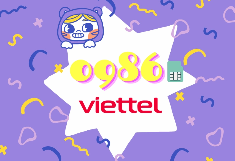 SIM đầu số 0986 thuộc nhà mạng Viettel