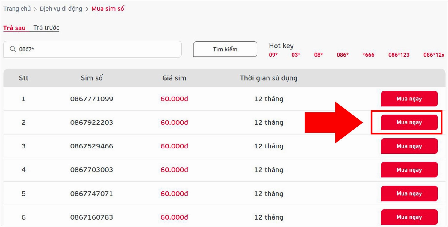 Sử dụng ứng dụng nhận diện đầu số để biết 0399 là mạng gì