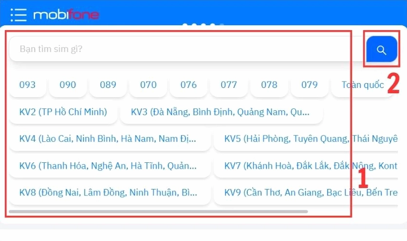 Truy cập vào website mạng MobiFone để mua SIM 0768 là gì?