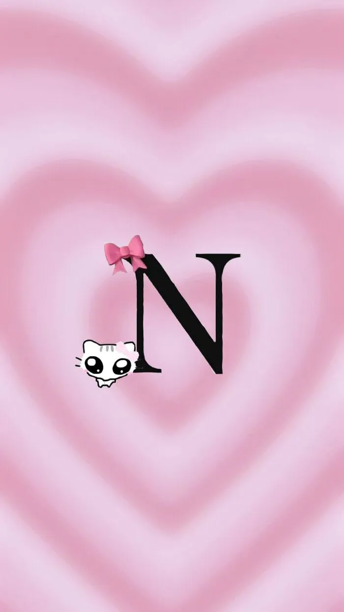 ảnh nền chữ n cute ảnh nền chữ n cute