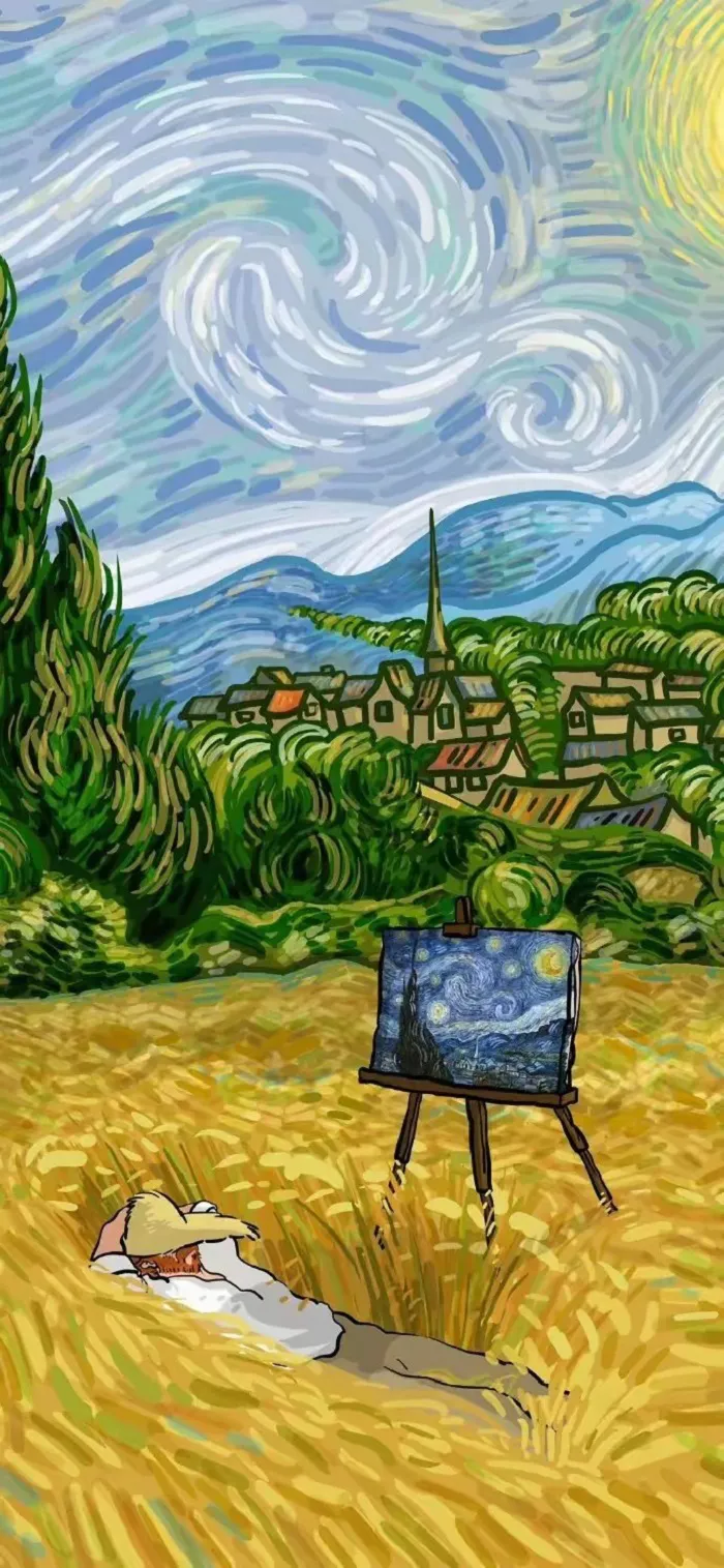ảnh nền van gogh