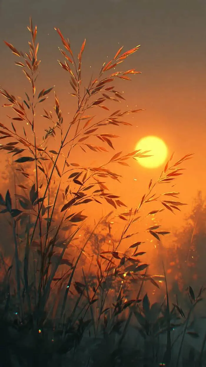 Hình nền bình minh tone cam hd Hình nền bình minh tone cam hd