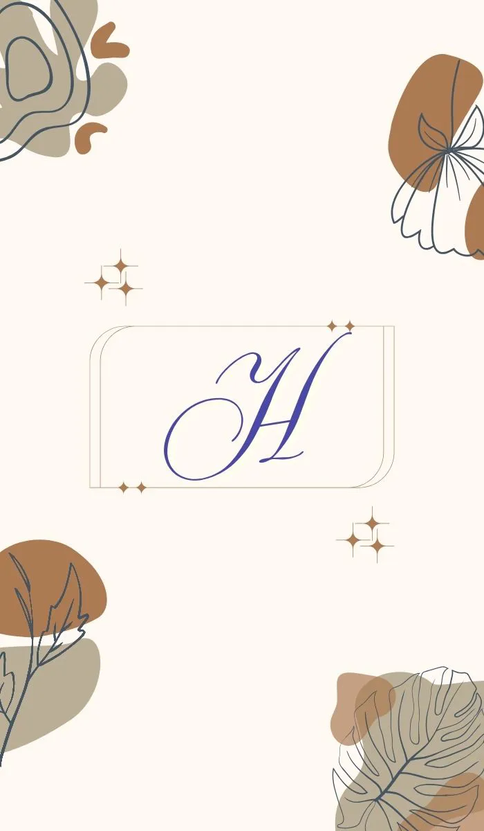 Hình nền chữ H hot ngầu