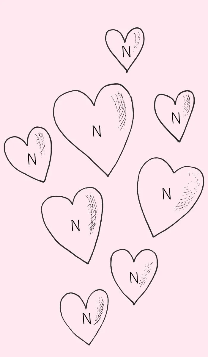 Hình nền chữ n cute nhất Hình nền chữ n cute nhất
