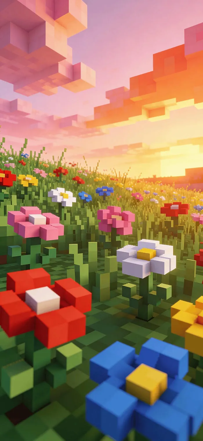 hình nền minecraft xinh hình nền minecraft xinh