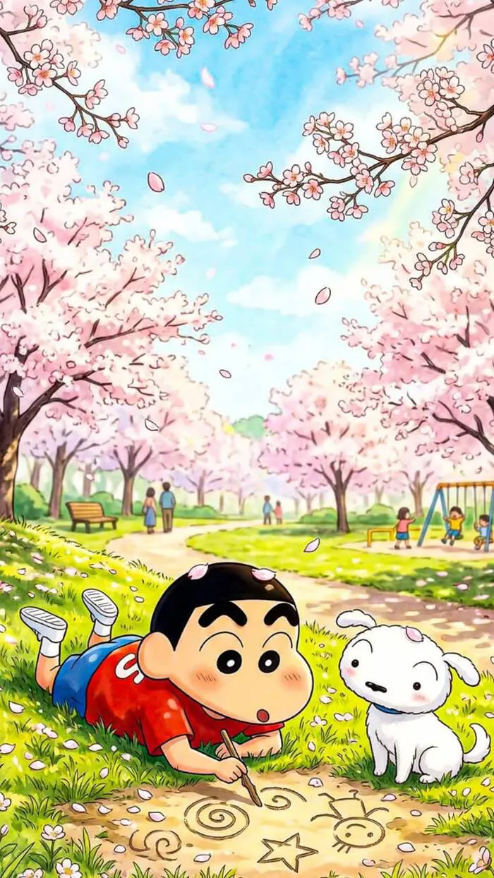 hình nền shin cực cute hình nền shin cực cute