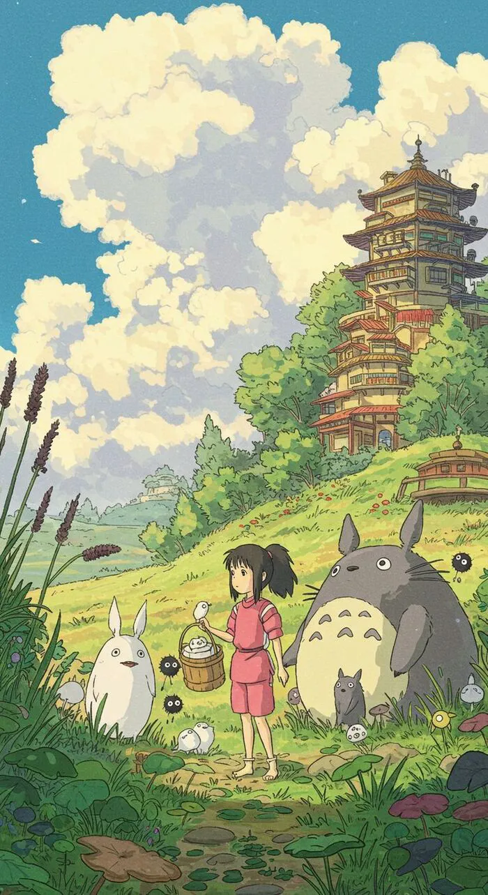 hình nền totoro đẹp hình nền totoro đẹp