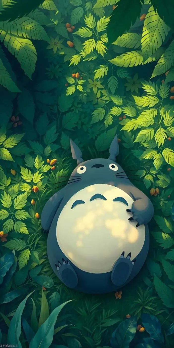 hình nền totoro siêu cute hình nền totoro siêu cute