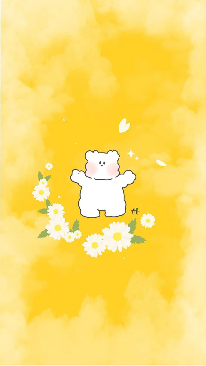 hình nền vàng đáng yêu hình nền vàng đáng yêu
